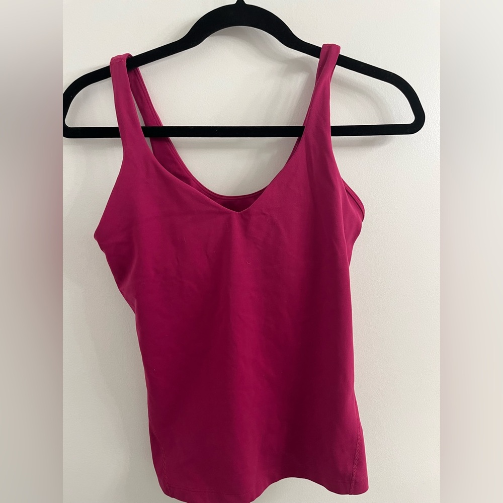 Lululemon align waist length tank a/b cup